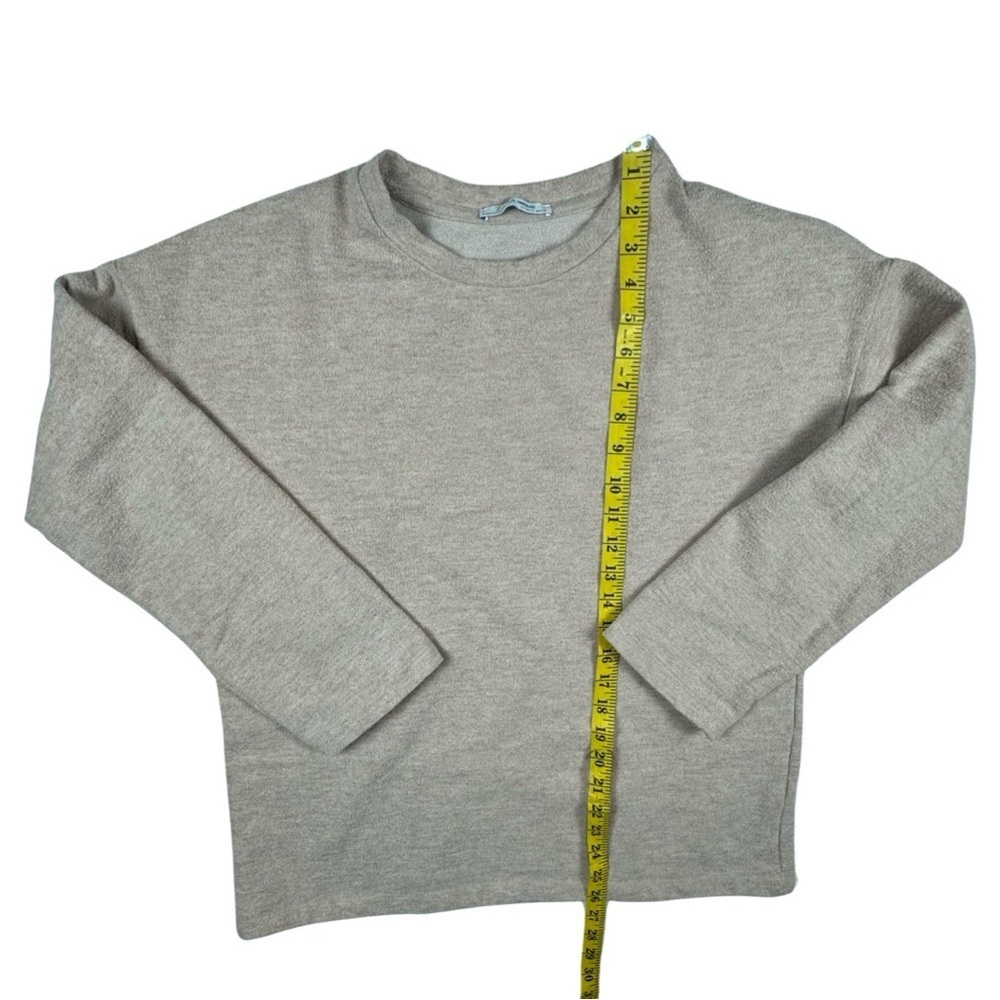 Zara Crew Neck pink Sweater Trafuluc heavyweight Women’s Size Small - Picture 5 of 7
